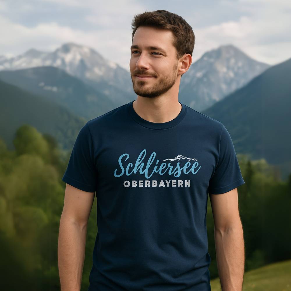 Herren Schliersee T-Shirt | navy