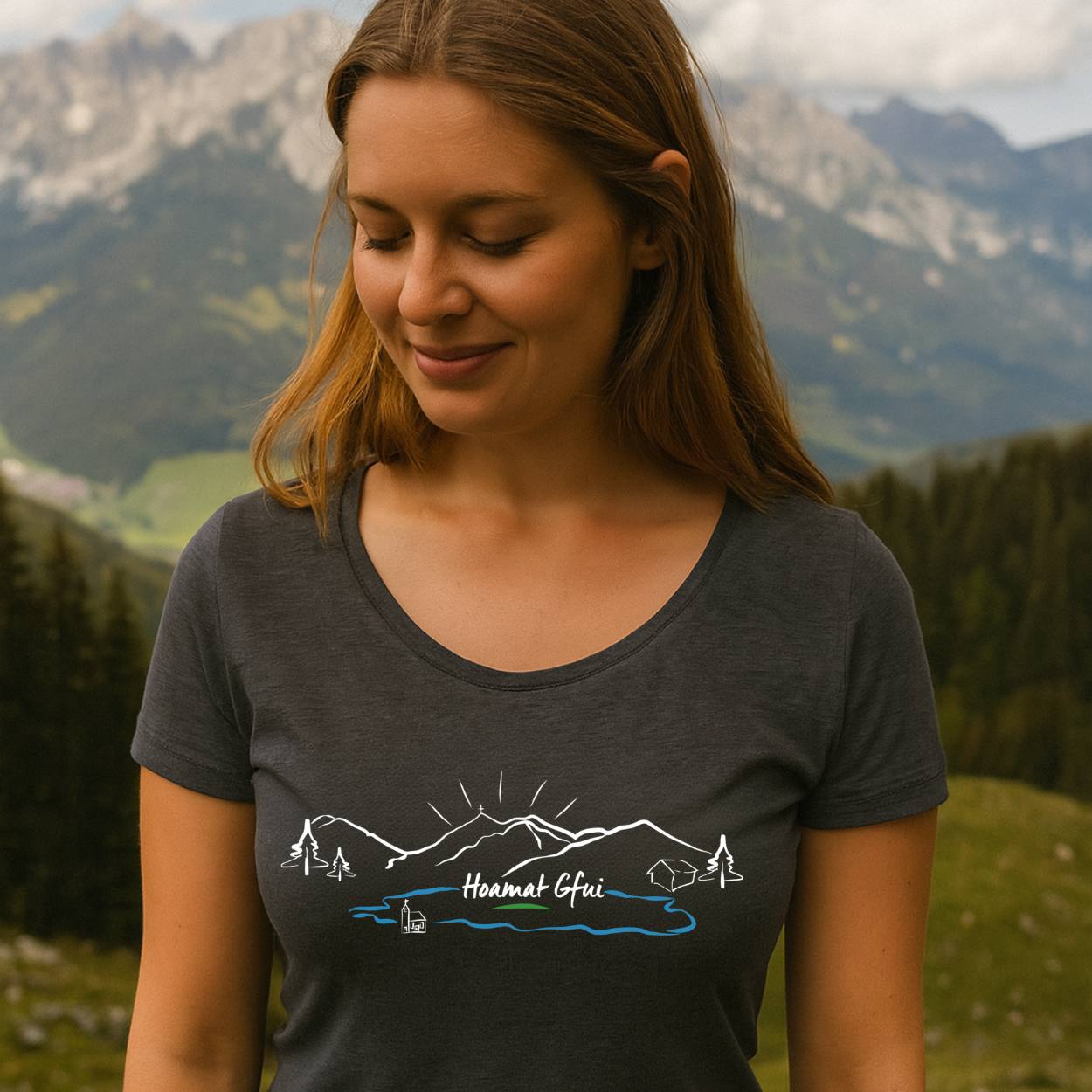 HoamatGfui T-Shirt Damen