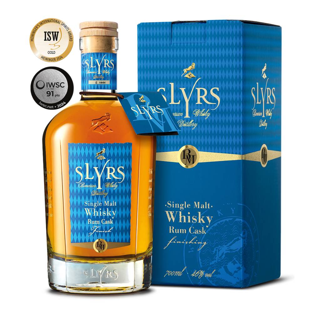 SLYRS Whisky Rum Cask in Box
