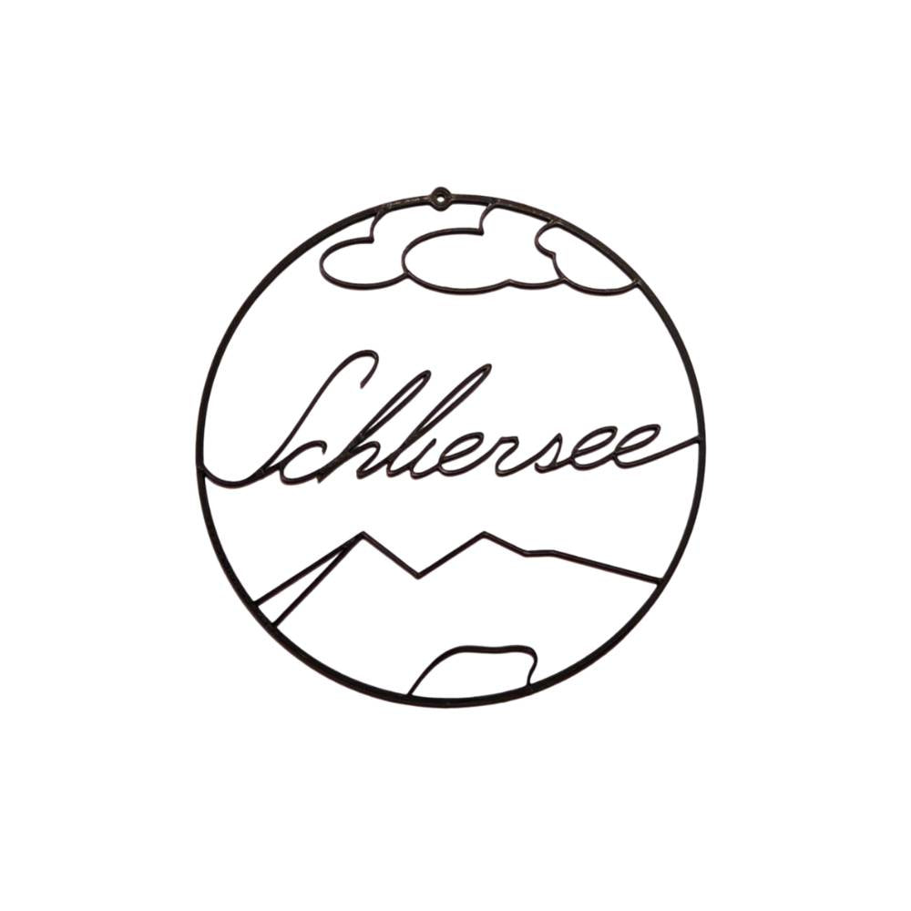 Hoamat Gfui 3D Wandbild rund Schliersee