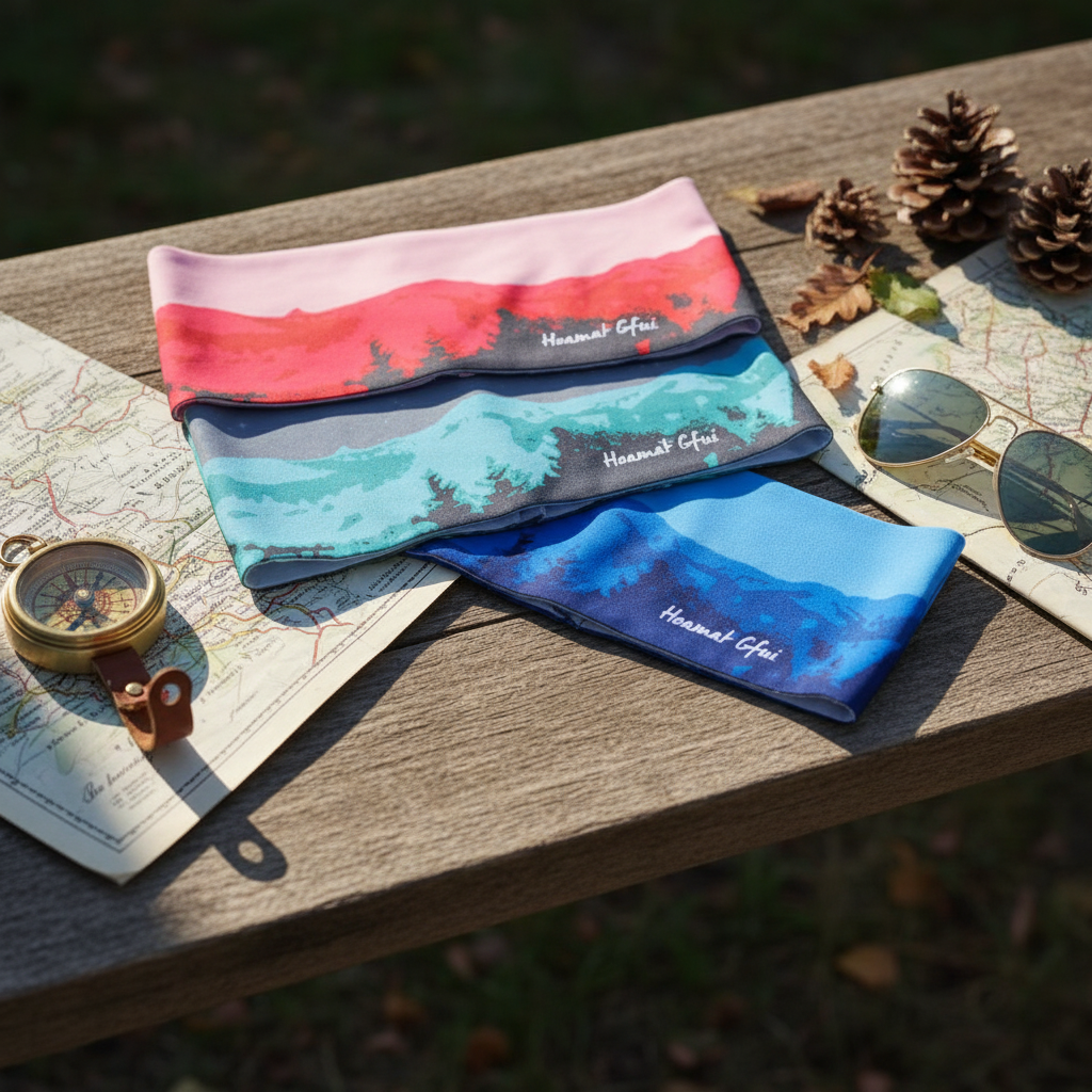 Damen Hoody & Stirnband - BergGfui pink