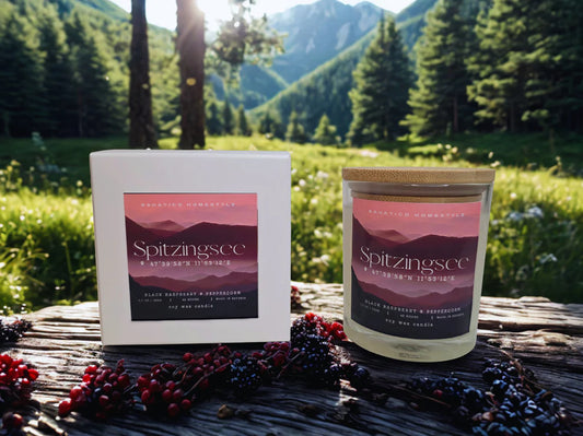 Spitzingsee – Alpen-Duftkerze mit einer Brise alpiner Kräuter