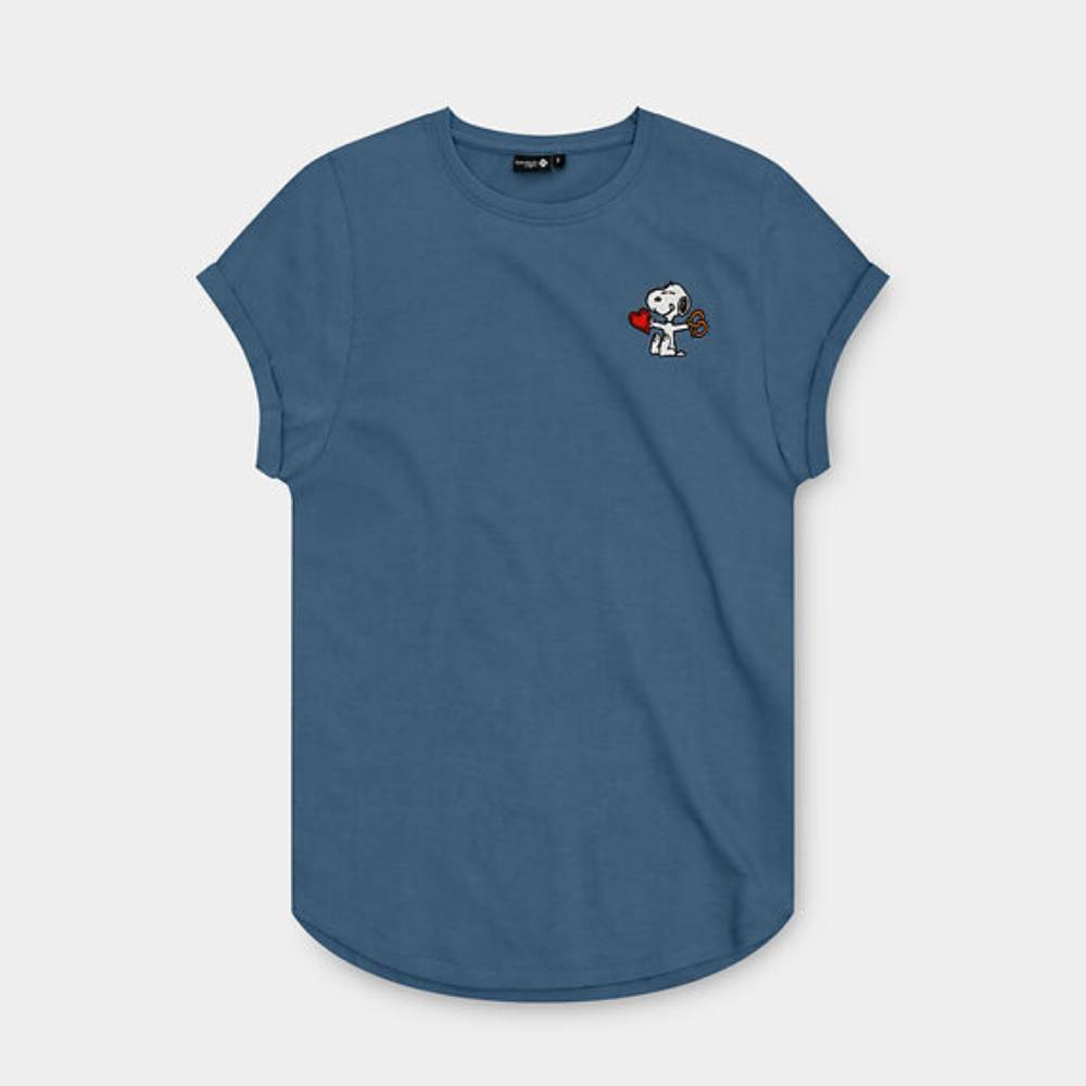 Hoamat Gfui Bavarian Caps Peanuts Snoopy Herz mit Brezn