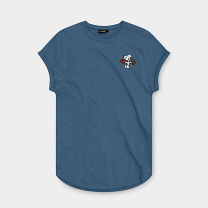 Hoamat Gfui Bavarian Caps Peanuts Snoopy Herz mit Brezn