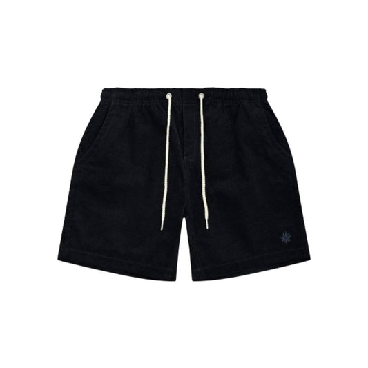 Hoamat Gfui Bavarian Cups Cord Shorts für Herren in schwarz