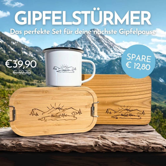 Gipfelstürmer Set für die Gipfeljause -12,80€