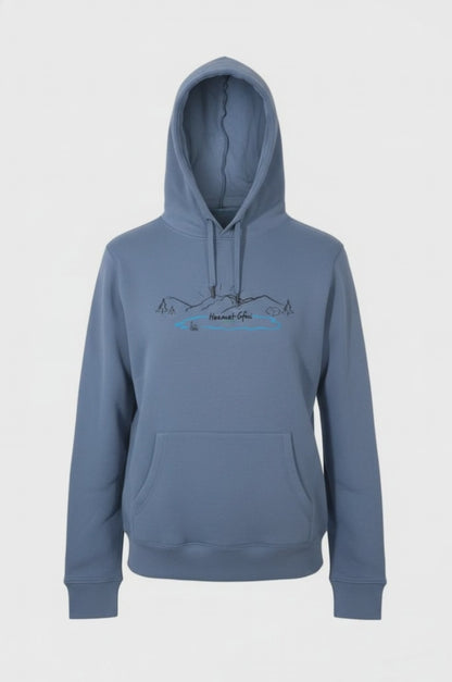 Hoamat Gfui Hoodie | nordic blue