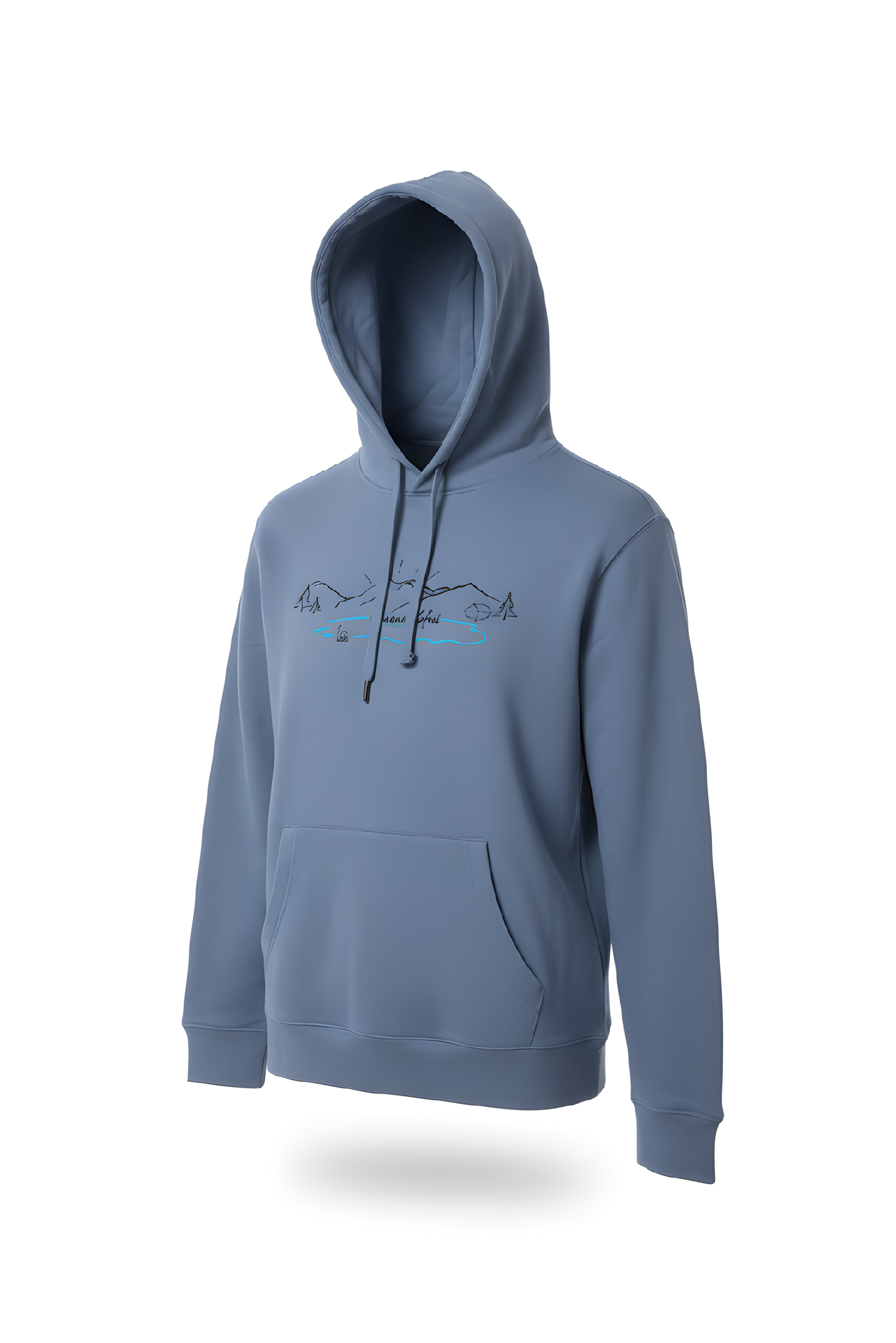 Hoamat Gfui Hoodie | nordic blue