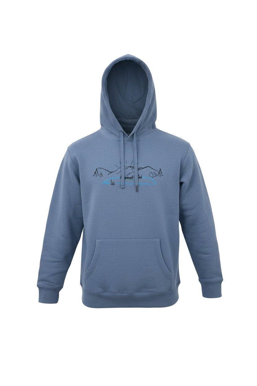 Hoamat Gfui Hoodie | nordic blue